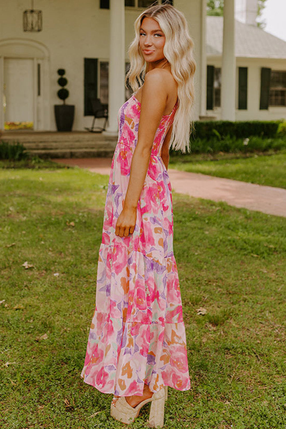 Evie One Shoulder Maxi Dress