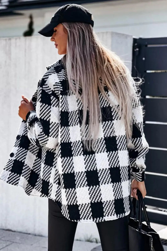 Heather Plaid Shacket